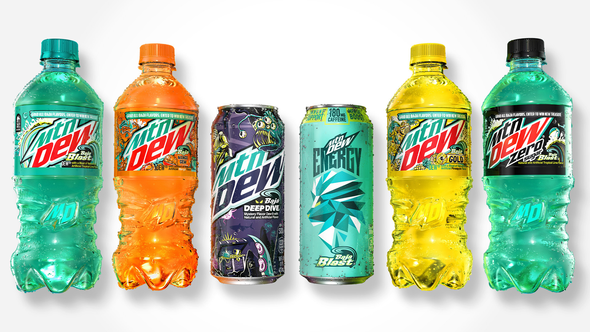 Mountain Dew Summer Flavors CStore Products