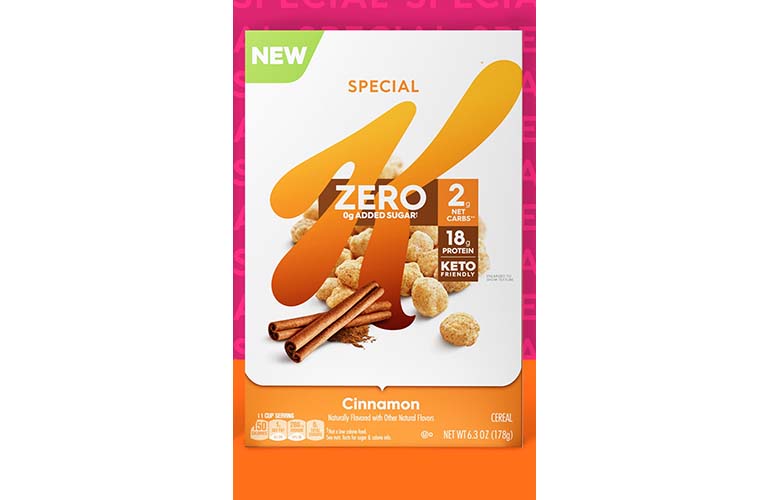 Zero Cinnamon Cereal, kellogs 