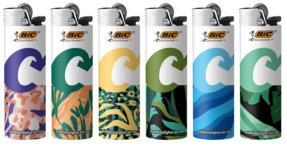 bic-ecolutions-lighters-lineup