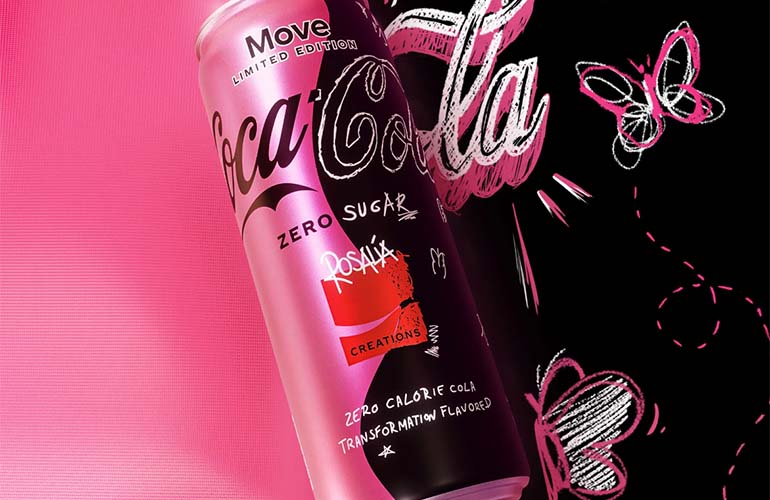 coca-cola-move-can-on-pink-and-black-background.