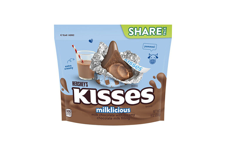 Chocolate Milk-Filled Kisses