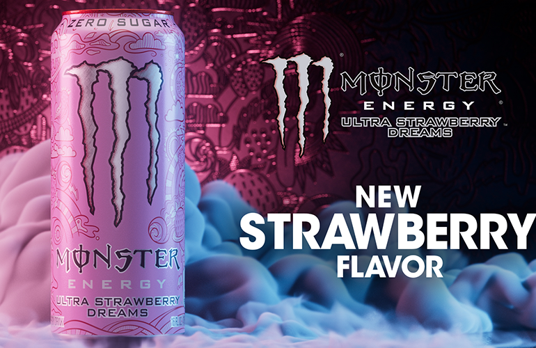 StrawberryFlavored Energy Drink CStore Products